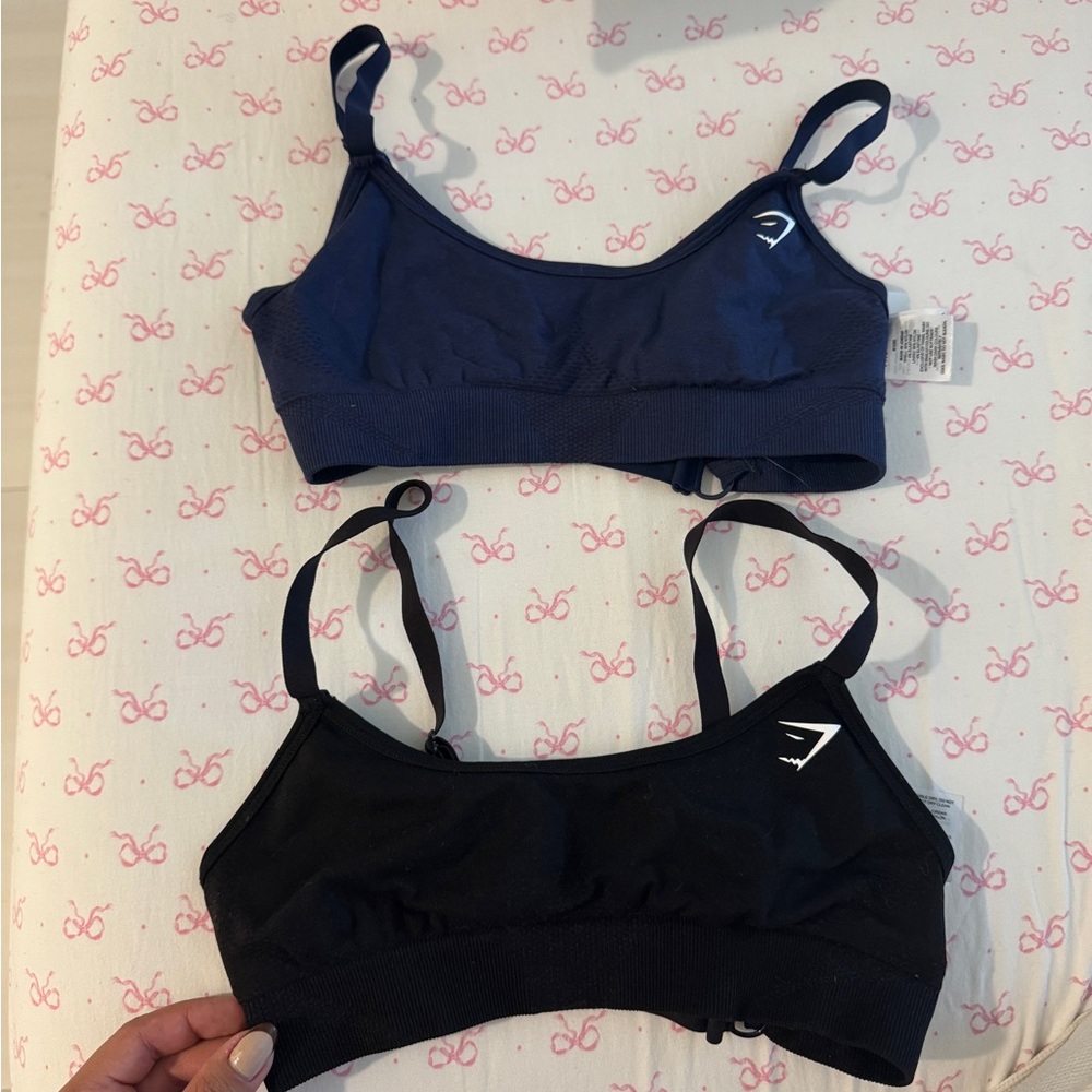 gymshark bra set